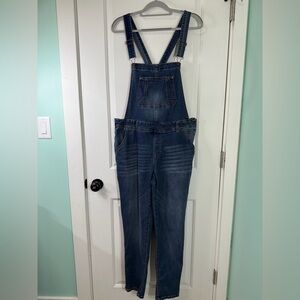 Wallflower Light Blue Denim Overalls